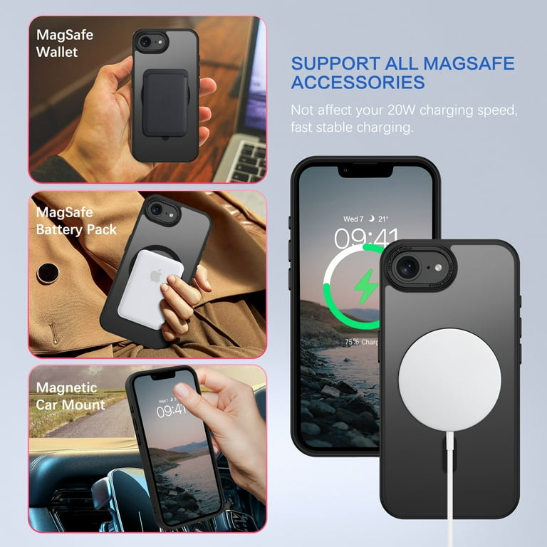 Matte Shockproof Phone Case for iPhone 16e & 17e photo 3
