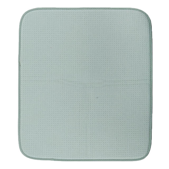 jifeng Reversible Microfiber Dish ing Mat Pot & Cutlery Draining Cloth Green