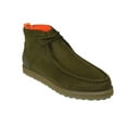 thumbnail image 2 of Men's TAYNO Wallabee Style Chukka Boots Soft Micro Suede MOJAVE S Olive, 2 of 11
