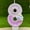 Number 8, variant on Dog Paw Birthday Number Candles - Pink Dog/Cat Paw Number Candles for Cake Decoration - Dog Themed Birthday Cake Topper -Theme Party Decorations (Number 8)