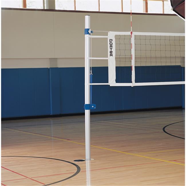 Porter Power Rib II Aluminum Volleyball Standards, Pack of 2