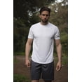 thumbnail image 6 of Pinspark Mens 2 Pack UPF50+ Sun Protection Swim Surf Short Sleeve Athletic Shirts Rash Guard Quick Dry Performance Shirts, 6 of 6