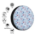 thumbnail image 3 of Bingfone Animal Spare Tire Cover Weatherproof Universal Wheel Protectors for RV Camper Travel Trailer SUV Truck-15 inch, 3 of 8