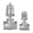 DN15, variant on Pneumatic Waist Drum Valve Stainless Steel Female Thread Angle Seat Valve Air Controlled Water Valve