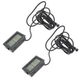 thumbnail image 1 of Generic 2pcs Mini Digital Humidity Hygrothermograph for Reptiles and Indoor Use Accurate and Humidity, 1 of 8