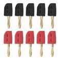 thumbnail image 2 of Juego De Enchufe De Plátano De 4 Mm, Conexión Rápida Sin Soldadura, Manejo De Corriente 32A, Latón Chapado En Oro, Diseño Estándar Para Varios Instrumentos De Prueba,, 2 of 7