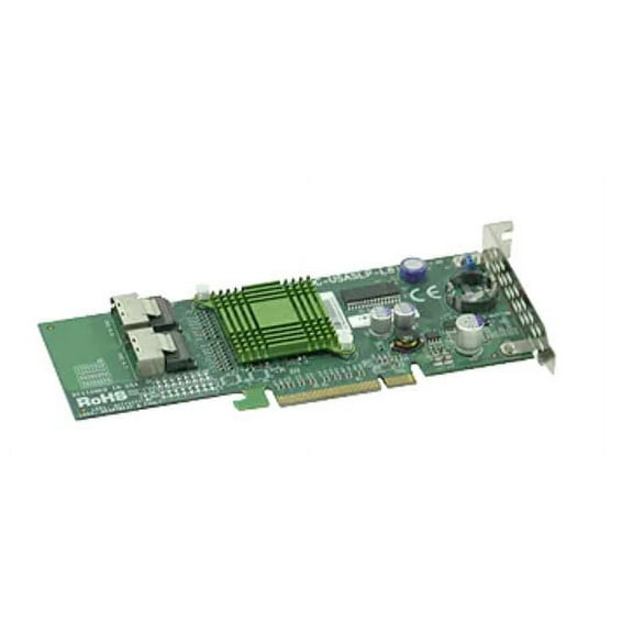 Supermicro AOC-USASLP-L8I Add-on Card, LSI MegaRAID LSISAS1068E 8 Port SAS RAID Controller