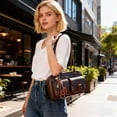 thumbnail image 2 of ibiyuan Antitheft Crossbody Bags For Women Zip Closure Multi Pocket Top Handle Satchel Shoulder Bag for Women, Durable Spacious Crossbody Handbag for Day To Evening Use Mom Birthday Gifts, 2 of 5