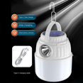 thumbnail image 3 of Luz Solar para acampar al aire libre, bombilla Led portátil, luz de tienda ultrabrillante y recargable, emergencia, 3 of 5
