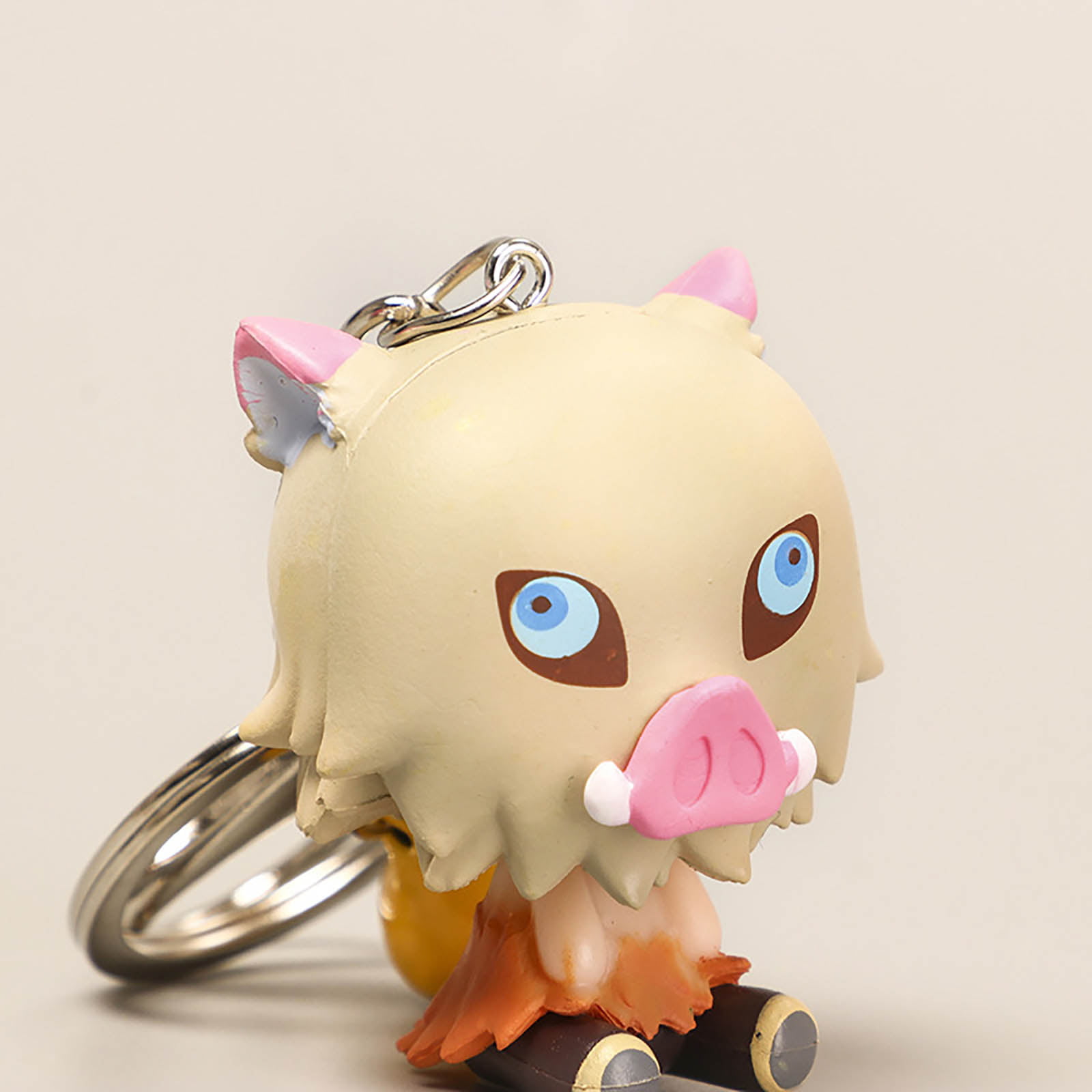 ZILEFSILK 11PCS Cute Anime Demon Slayer Keychain Acrylic Key Chain Figure  Set Merch 