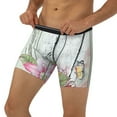 thumbnail image 3 of Disketp Vintage Wood with Floral Men's Boxer Briefs Men’s Underwear Boxer Briefs for Men, 3 of 7