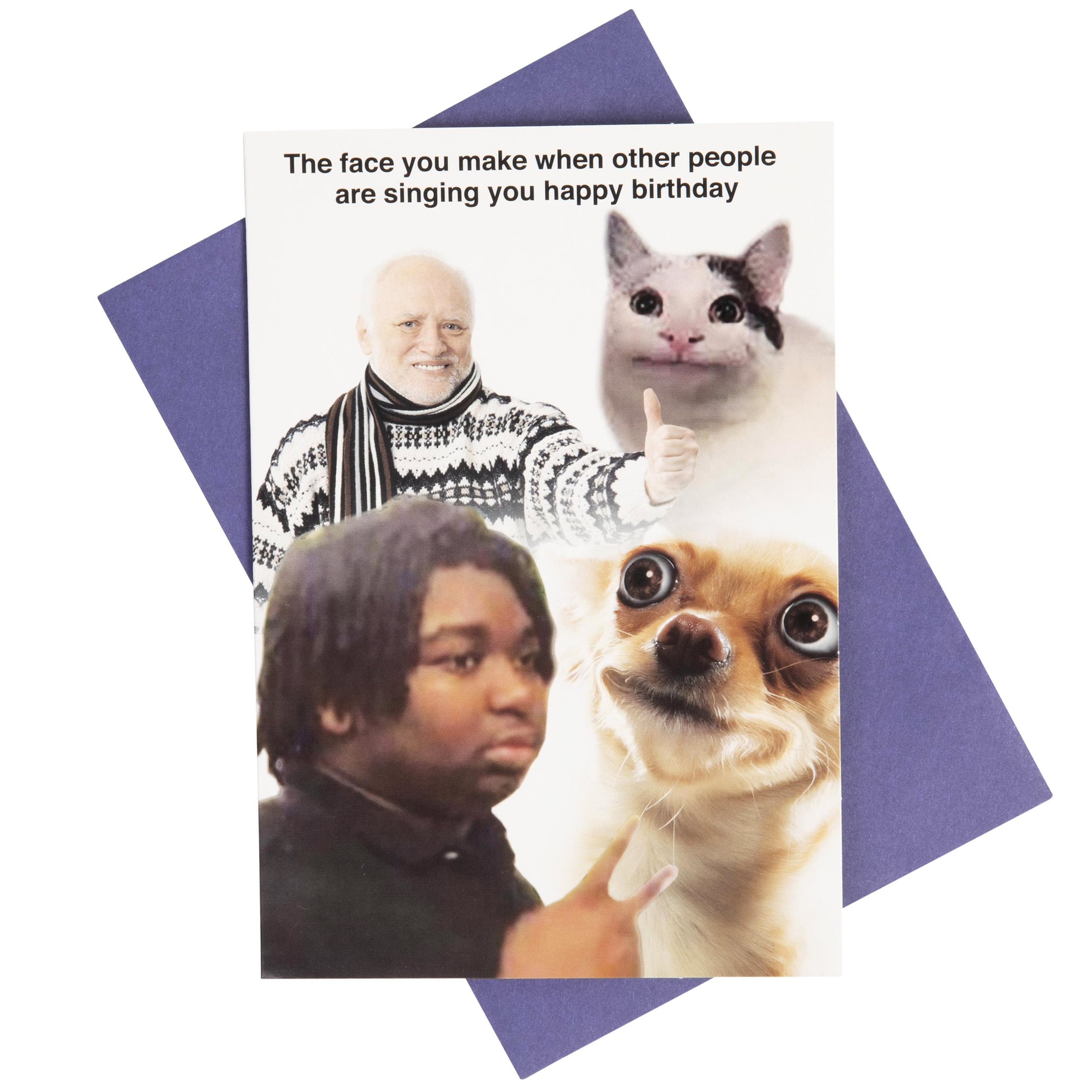 What Do You Meme?® Birthday Card (Peace Out Meme) 