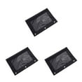 thumbnail image 1 of Baohd Convenient Pouch For Storing And Sorting Office Supplies Durable Zippered Pouch Black 3Set, 1 of 6