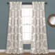 thumbnail image 1 of Paneles de cortina de ventana de Oscurecimiento gris Lush Decor Medallion Set 52X95 + 2, 1 of 2
