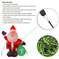 thumbnail image 6 of Nifti Nest Outdoor Santa Claus Christmas Blow Ups Yard Inflatable, 6', 6 of 8