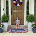 thumbnail image 6 of Patriotic Door Mat Memorial Day Decorations Outdoor Mats 4th of July Rugs Outside Door Mats for Front Door Prime for Independence Day House Porch Front Door Decoration 20 x 32 Inch, 6 of 6