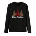 thumbnail image 3 of Aloohaidyvio Christmas Hoodies,Women Christmas Casual Long Sleeve Sweatshirt Pullover Blouse, 3 of 4