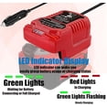 thumbnail image 4 of Mini Chargeur de Voiture Compatible pour Artisan 20V Max V20 Batterie Lithium-Ion de Remplacement pour Artisan 20V Max V20 Station de Charge Lithium-Ion pour Artisan V20 Batterie Lithium CMCB204 CMCB202 CMCB201, 4 of 7