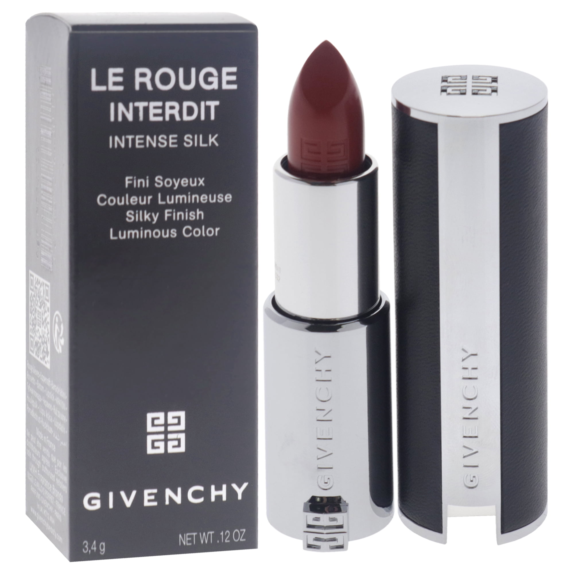 Givenchy Le Rouge Interdit Intense Silk Lipstick - 332 Rouge Safran , 0.11 oz Lipstick (Refillable)