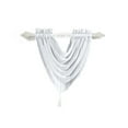 thumbnail image 2 of Agiferg Voile Curtain Swags All Colours Pelmet Valance Net Curtains Voile Swag, 2 of 2