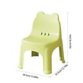 thumbnail image 5 of YOTQUSKI Small Stool Chair, Stool Chair with Back, Lightweight & Durable Mini Plastic Stool for Office, Kitchen, Living Room, Multipurpose Use, 5 of 5
