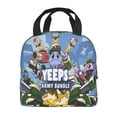 thumbnail image 3 of Yeeps Hide and Seek Insulated Lunch Bag Leakproof Waterproof Reusable Lunch Boxs Portable Durable Cooler Tote Bag Work Travel, 3 of 9