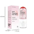 Self Tanning Oil Mist for Face Hydrating Sunless Tanning Water Spray