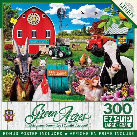 MasterPieces 300 Piece EZ Grip Puzzle - Welcoming Committee - 18"x24"