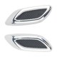 thumbnail image 4 of Accesorios interiores para salida de aire, cubierta lateral universal profesional para coche Plata 2 piezas, 4 of 6