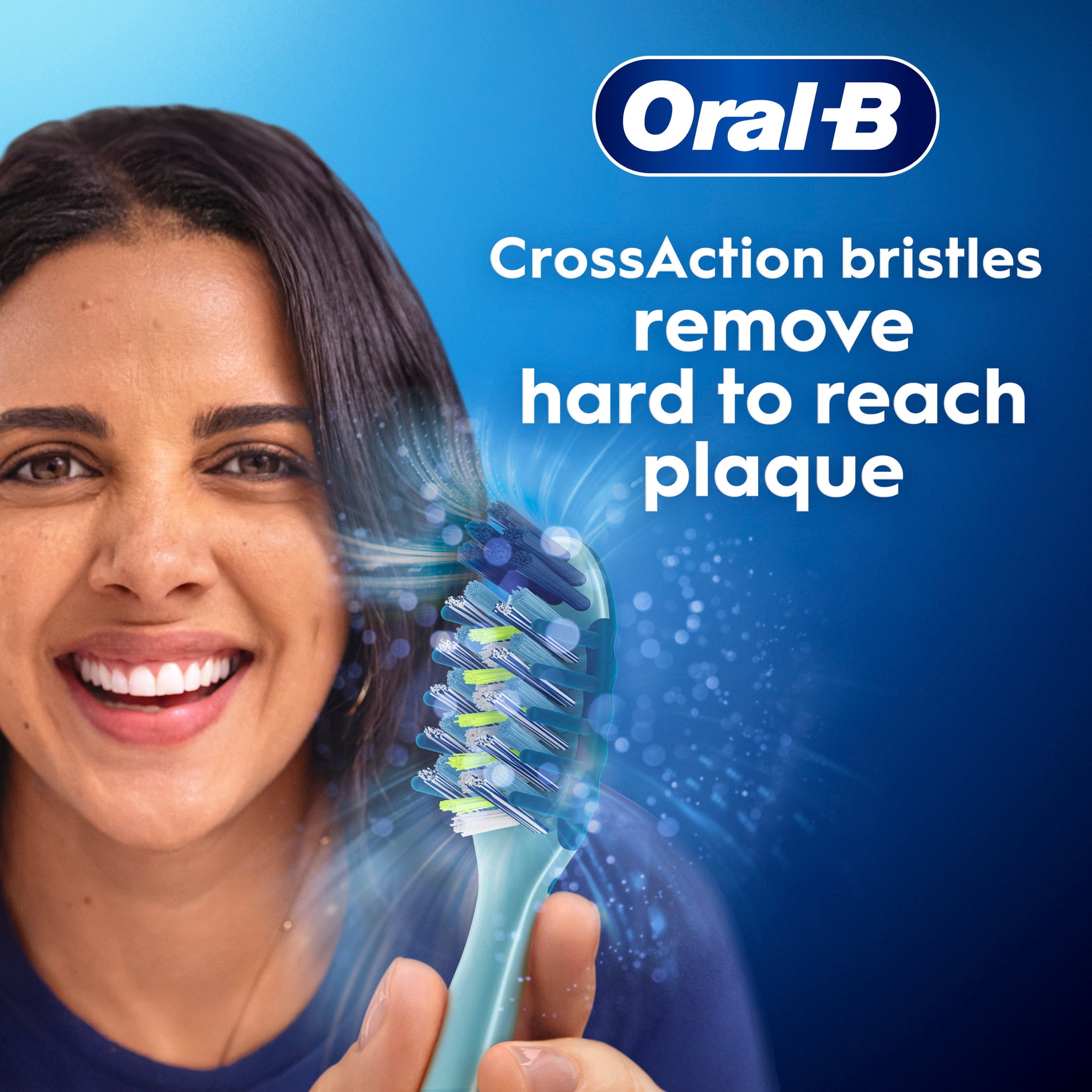 Oral-B PRO-HEALTH CrossAction Toothbrush, NFL, Soft 2 Count