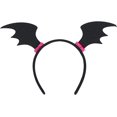 thumbnail image 1 of Diadema de ala de murciélago, diadema de tela, vestido de murciélago con alas, banda para la cabeza para fiesta de Halloween, disfraz de Cosplay, 1 of 5