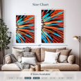 thumbnail image 4 of Elephant Stock Native American Bonnet Feathers Wall Art - Vertical Canvas Wall Art - Hallway Wall Decor - Decor Elements Canvas - Orange And Red Decor - 20" x 30", 4 of 8
