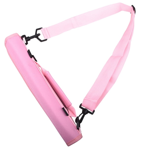 Advancent Bolso para palos de golf Correa ajustable para el hombro Estuche cruzado Driving Range Rosa Type2 NO2