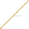 thumbnail image 2 of 14K Yellow Gold 4.5mm Solid Figaro Chain Necklace (28 inches), 2 of 4
