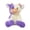 Light Purple, variant on Cow Plush Stuffed Animal Toy 9 Inch Cow Plush Keychain Fluffy Cow Portable Stuffed Toy Perfect Birthday Gift
