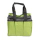thumbnail image 1 of Bolsa de herramientas portátil para exteriores, cinta de tela Oxford, placa de PE, bolsa de almacenamiento de jardín de gran capacidad, fondo verde y gris, 2024, 1 of 5