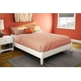 thumbnail image 1 of South Shore Step One Full Platform Bed, in Pure White, 1 of 8