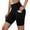 Black, variant on Babysbule Women Shorts Women Basic Slip Bike Shorts Compression Workout Leggings Yoga Shorts Pants