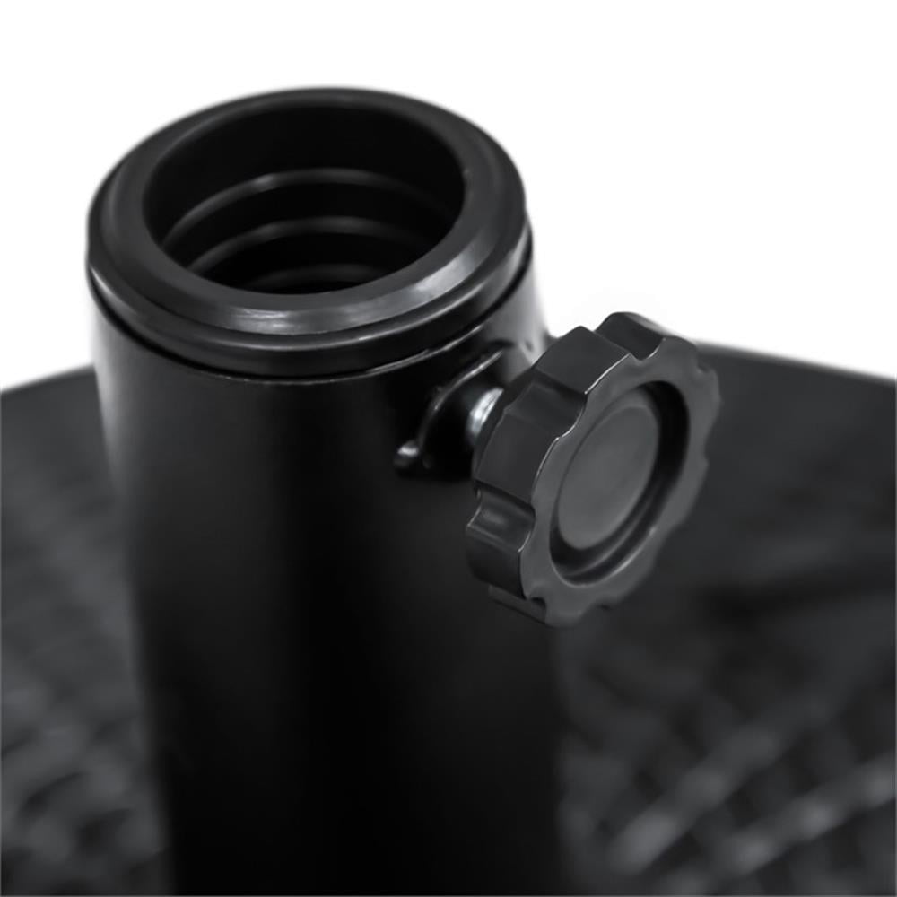 Greemotion Fab 17.75" Black Plastic Fillable Free Standing Umbrella Base