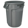 thumbnail image 2 of Round Brute Office Waste Bin, Plastic, 32 gal, Gray | Bundle of 2 Each, 2 of 5