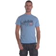 thumbnail image 1 of John Lennon - Camiseta NYC Skyline para Adultos Unisex (Azul Claro), 1 of 3
