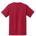 thumbnail image 5 of Port & Company PC61P Mens Essential Pocket Tees, Red - 4XL, 5 of 5