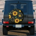 thumbnail image 3 of Kll Sunflowers Tire Cover,Universal Wheel Tire Cover For Trailer, Rv, Suv, Truck,Camper And Many Vehicle,(17 Inch), 3 of 7