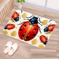 thumbnail image 5 of Ladybird Polyester Indoor/Door/Bath Rugs: Non-Slip, Machine Washable Mats, 5 of 6