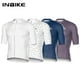 thumbnail image 2 of INBIKE - Maillot de ciclismo de manga corta para hombre, de verano, de secado rápido, para ciclismo de carretera, ropa de ciclismo de montaña con bolsillos, 2 of 5