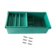 thumbnail image 1 of Contenedor de cajón de costura industrial Multiuse DIY DIY Organizador de almacenamiento liviano resistente para la máquina de coser Reemplazar piezas verde, 1 of 8