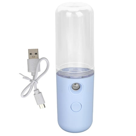 

Face Nano Mist Sprayer Portable USB Charging Moisturizing Mister Hydrator for Home Pink