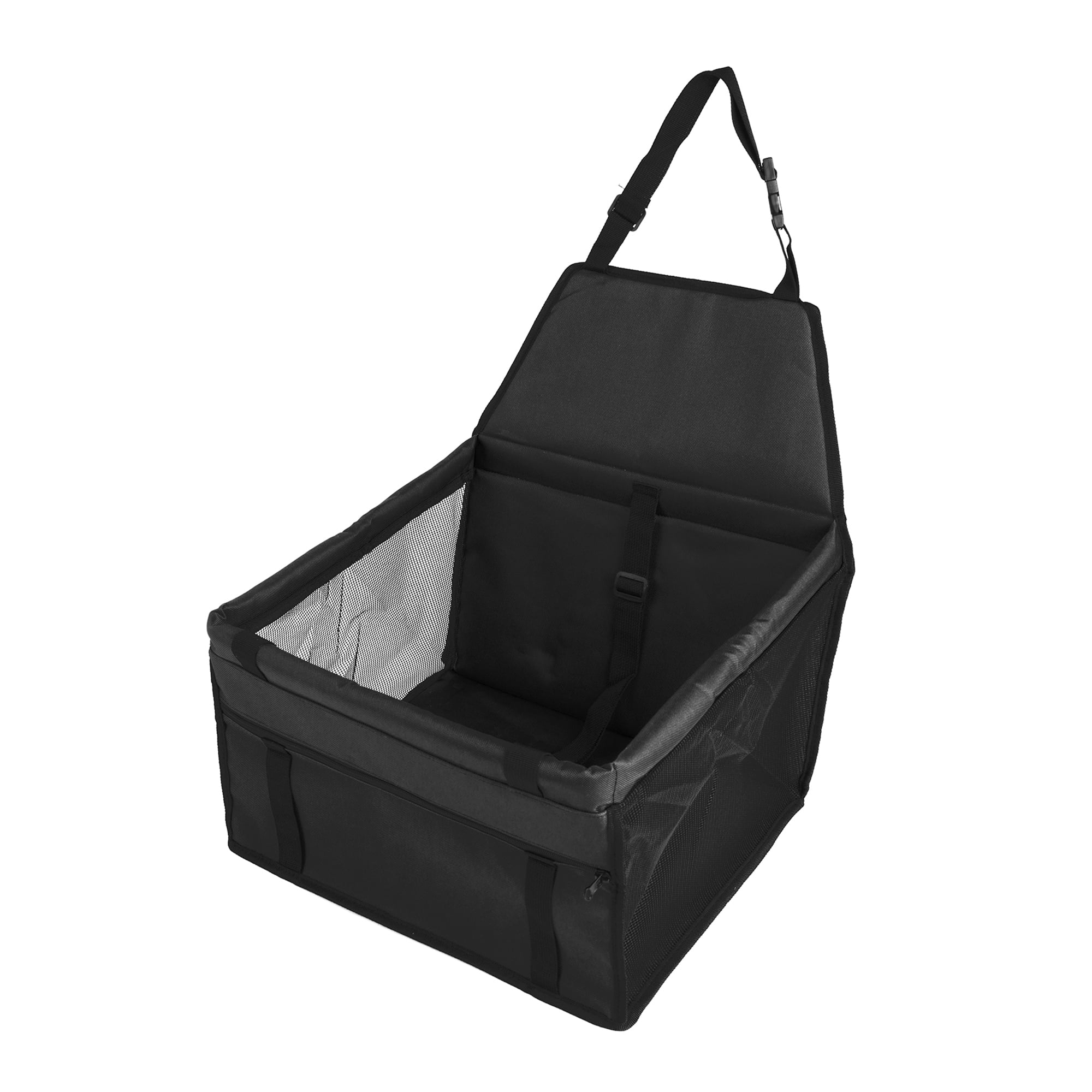 SAYFUT Durable Pet Booster Seat, Dog Protector Car Seat with Adjustable Safety Straps and Zipper