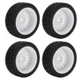 thumbnail image 3 of 1/10 RC Rubber Tires, RC Rubber Tires 4PCS For 1/10 RC Cars, 3 of 8