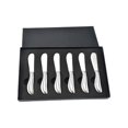 thumbnail image 1 of Cuchillos Para Mantequilla Cuchillos Esparcidores De Queso Dorado De Acero Inoxidable 6 Uds sonducket HA020560-00, 1 of 7